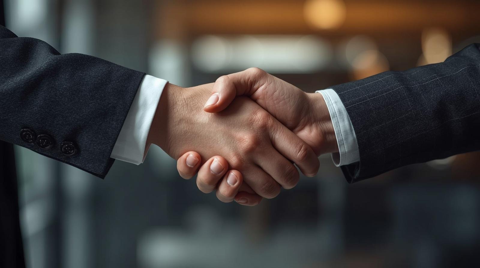 Business Partnership Illustration